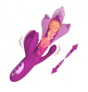 COCOO - The Ultimate Licking Thursting Vibrating Heating Wand (Chargeable - Purple)